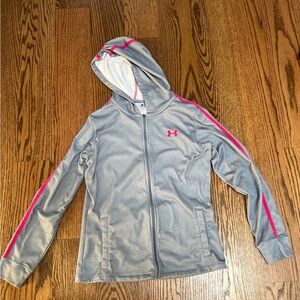 Small under armour zip-up hoodie
